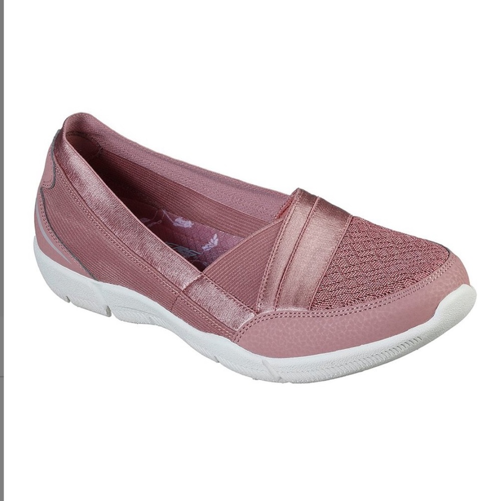 Skechers Be Lux Slip-On Shoes - Daylights rose gold size 8